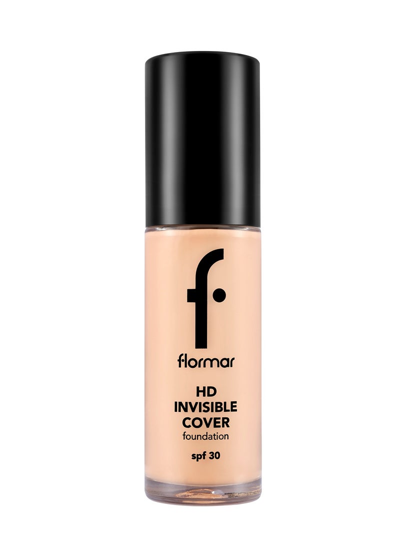 flormar NP Invisible Cover Hd Fdt - 40 Light Ivory - Image 1