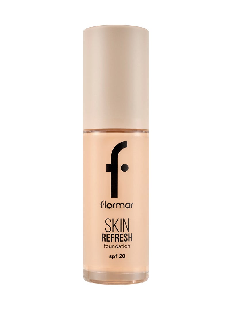 flormar NP Skin Refresh Fdt  - 030 Light Beige - Image 1