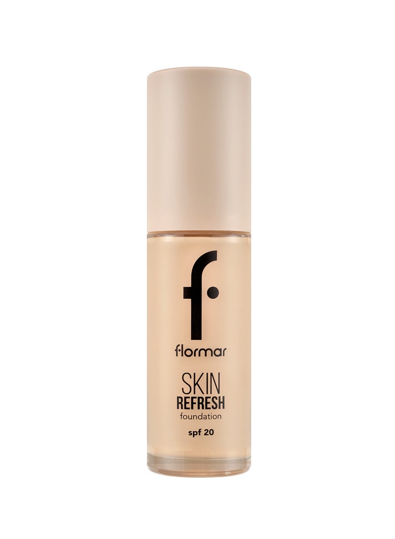 flormar NP Skin Refresh Fdt  - 050 Ivory - Image 1