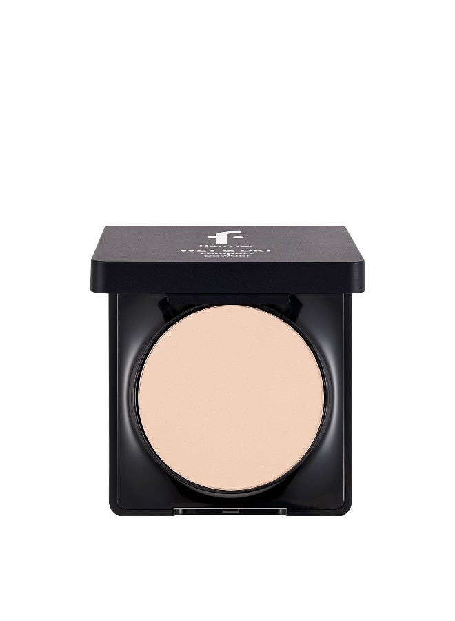 flormar Wet & Dry Compact Powder – 005 Medium Caramel – Matte Finish Compact Powder, Smooth Texture, Buildable Coverage - Image 1