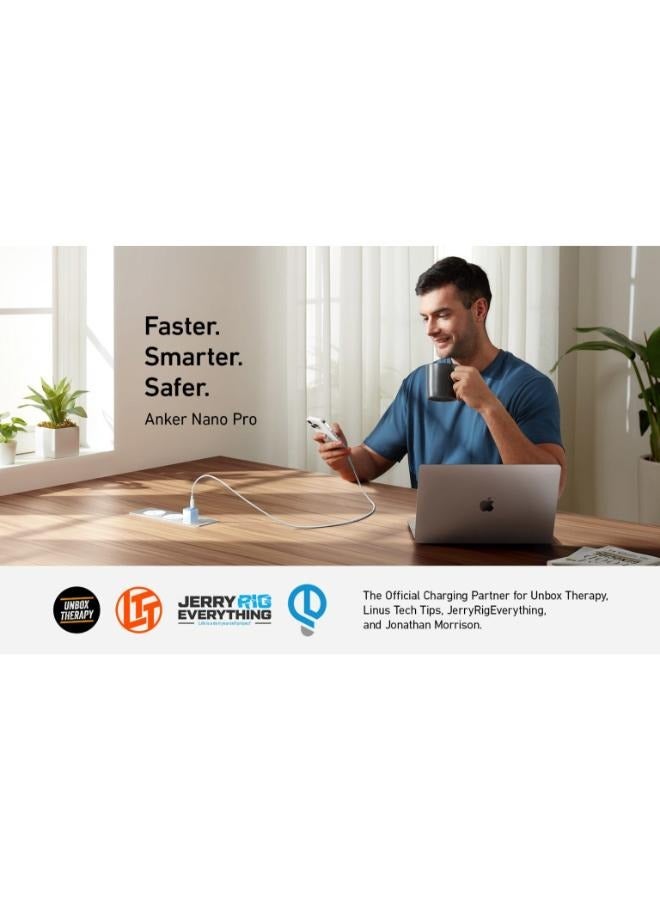 Anker - Anker 511 Charger ( Nano Pro ) (20W) Type-C Charger Adapter, A26336Q5 - Levender - Image 1