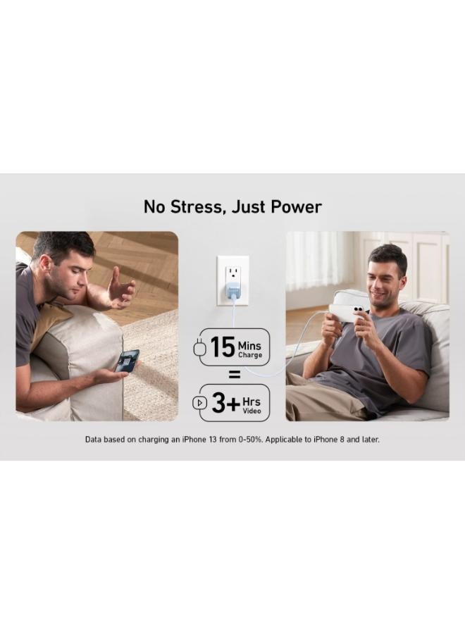 Anker - Anker 511 Charger ( Nano Pro ) (20W) Type-C Charger Adapter, A26336Q5 - Levender - Image 1