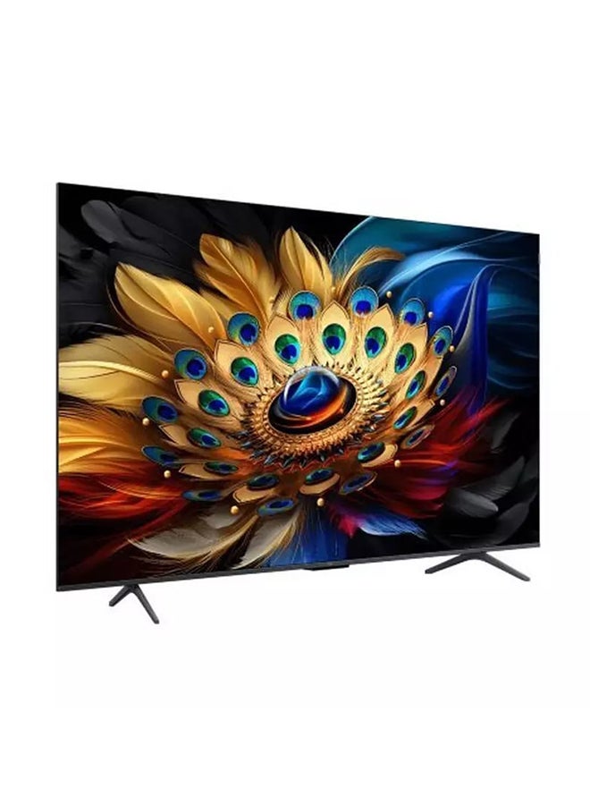 تي سي إل - تلفزيون ذكي 55 بوصة QLED4K 60 هرتز 55C655 أسود - Image 1