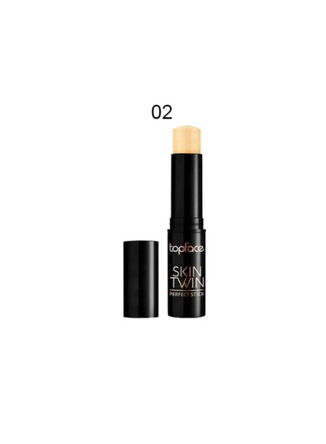 توب فايس Skin Twin Perfect Stick Highlighter - 002 Golden Crown - Image 1