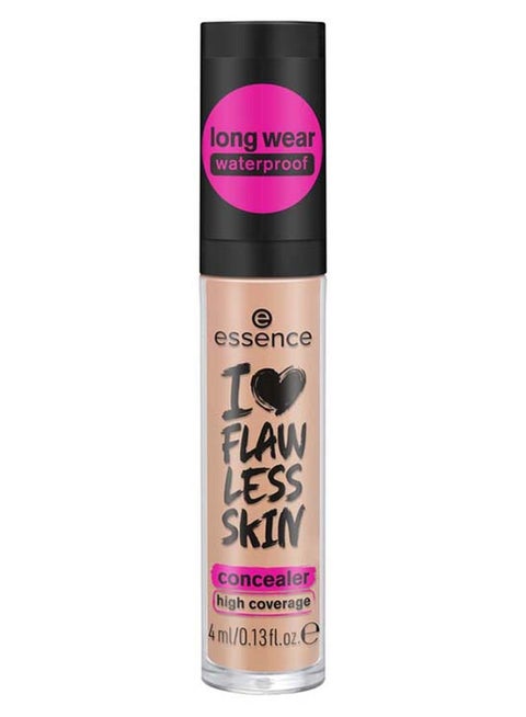 I Love Flawless Skin Concealer | 50 Light Sand | Waterproof Lightweight Coverage Cream for Natural Look | Hydrating Aloe Vera Concealer for Sensitive Skin | 4 ml Light Sand 50