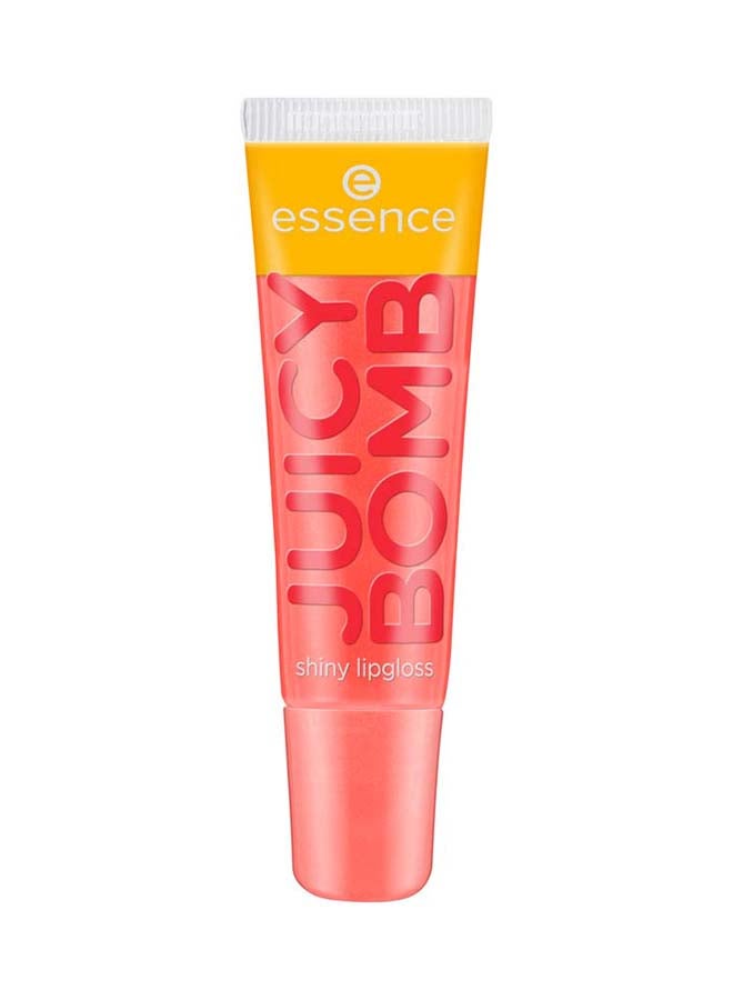 Essence Juicy Bomb Shiny Lip Gloss | 103 Proud Papaya | Ultra Glossy Finish | Fruity Fresh Fragrance | Non Sticky Texture | Vegan | Paraben Free | Cruelty Free | 10 ml Proud Papaya 103 - Image 1