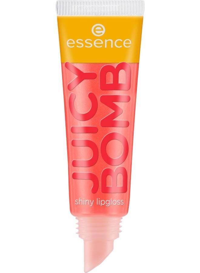 Essence Juicy Bomb Shiny Lip Gloss | 103 Proud Papaya | Ultra Glossy Finish | Fruity Fresh Fragrance | Non Sticky Texture | Vegan | Paraben Free | Cruelty Free | 10 ml Proud Papaya 103 - Image 3