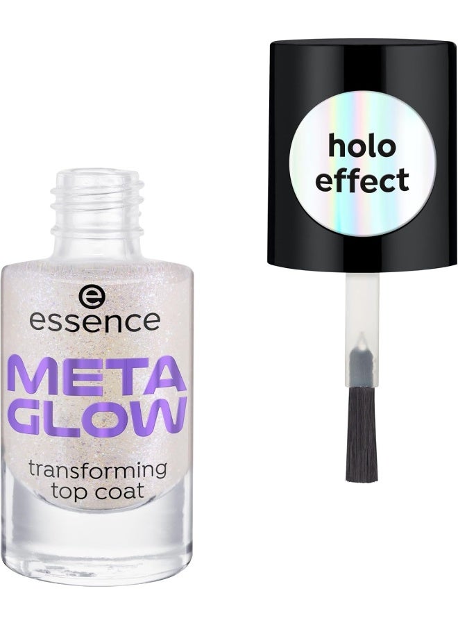 Essence Meta Glow Transforming Top Coat Meta Glow  - Image 2