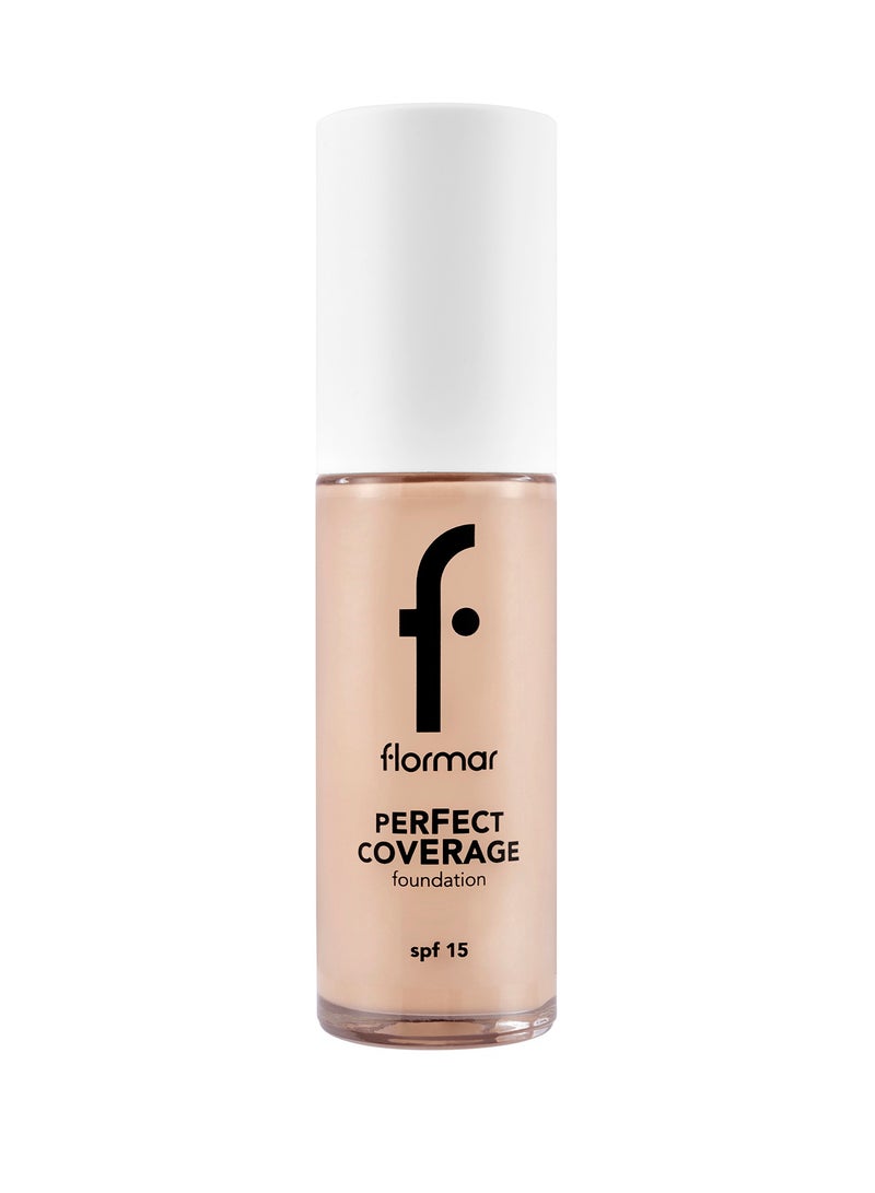 flormar - NP Perfect Coverage Fdt- 105 Porcelain Ivory - Image 1