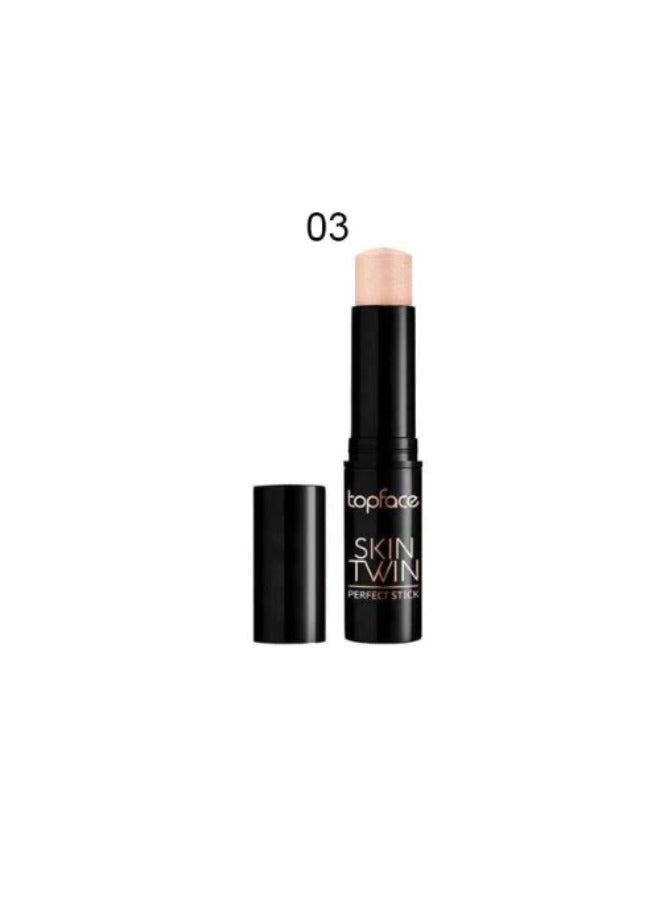 توب فايس Skin Twin Perfect Stick Highlighter - 003 Rozzy Bronze - Image 1