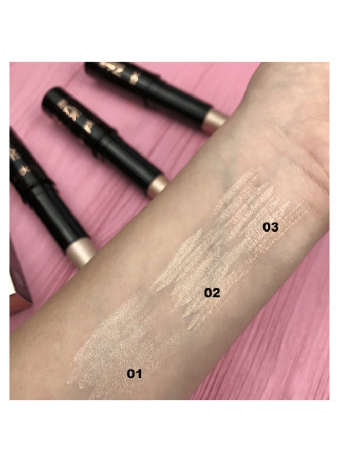 توب فايس Skin Twin Perfect Stick Highlighter - 003 Rozzy Bronze - Image 3