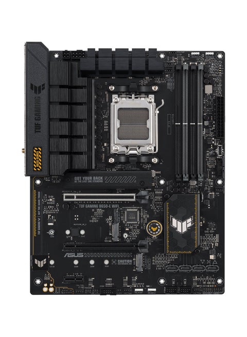 TUF GAMING B650M-E Wi-Fi AM5 mATX Motherboard, AMD B650 Chipset, 4x DDR5 DIMM, 192GB Max Memory, 2.5Gb Ethernet,, PCIe 4.0, 3 x M.2 slots, USB 3.2 ,Type-C, HDMI, DP, Wi-Fi 6E | 90MB1GT0-M0EAY0