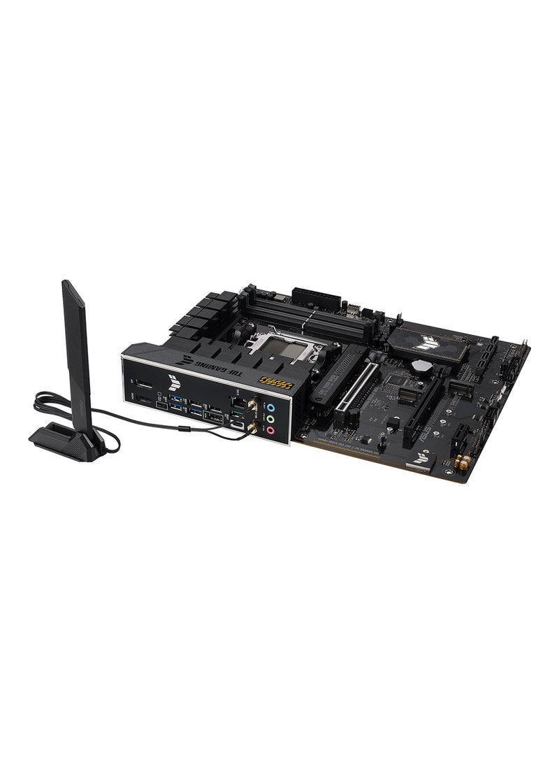 TUF GAMING B650M-E Wi-Fi AM5 mATX Motherboard, AMD B650 Chipset, 4x DDR5 DIMM, 192GB Max Memory, 2.5Gb Ethernet,, PCIe 4.0, 3 x M.2 slots, USB 3.2 ,Type-C, HDMI, DP, Wi-Fi 6E | 90MB1GT0-M0EAY0