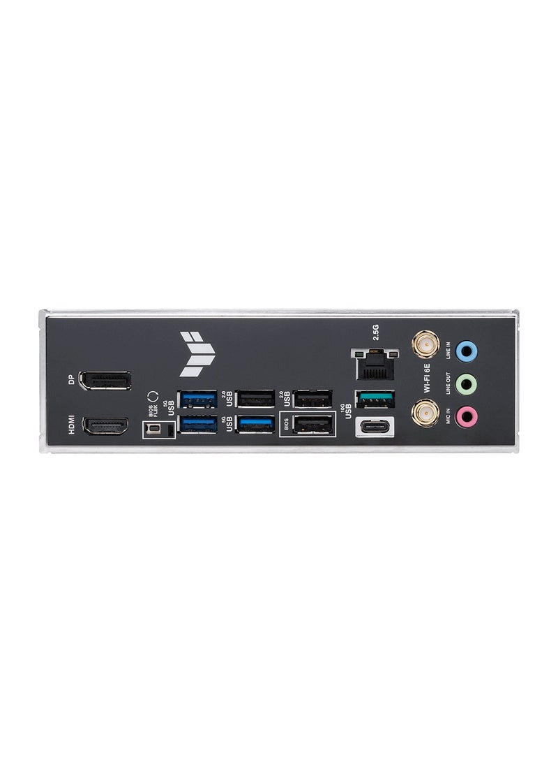 TUF GAMING B650M-E Wi-Fi AM5 mATX Motherboard, AMD B650 Chipset, 4x DDR5 DIMM, 192GB Max Memory, 2.5Gb Ethernet,, PCIe 4.0, 3 x M.2 slots, USB 3.2 ,Type-C, HDMI, DP, Wi-Fi 6E | 90MB1GT0-M0EAY0