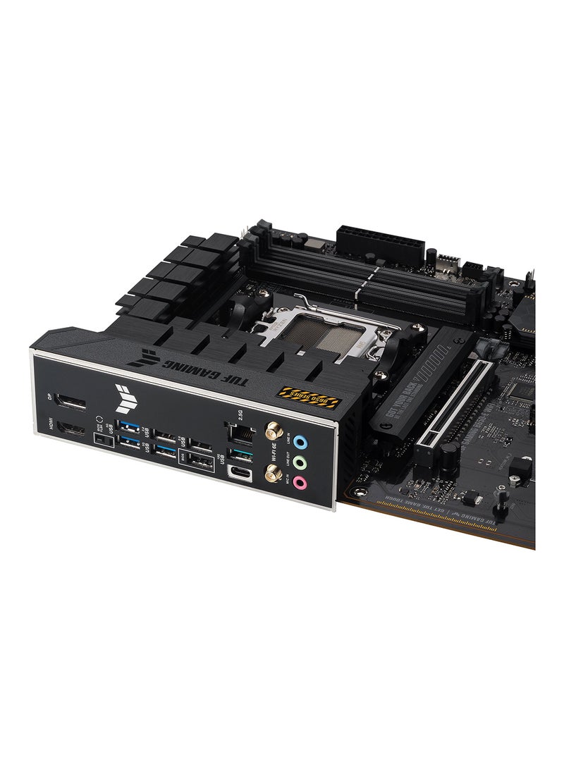 TUF GAMING B650M-E Wi-Fi AM5 mATX Motherboard, AMD B650 Chipset, 4x DDR5 DIMM, 192GB Max Memory, 2.5Gb Ethernet,, PCIe 4.0, 3 x M.2 slots, USB 3.2 ,Type-C, HDMI, DP, Wi-Fi 6E | 90MB1GT0-M0EAY0