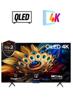 TCL 65 Inch QLED 4K Smart TV 60 Hz 65C655 Black  - Image 1