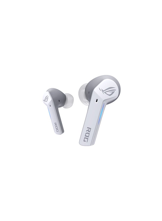 ASUS - ROG Cetra True Wireless Gaming Headphones Low-Latency Bluetooth Earbuds, Active Noise Cancelation, 27-Hour Battery Life, IPX4 Water Resistance, Wireless Charging, One Size - Image 1