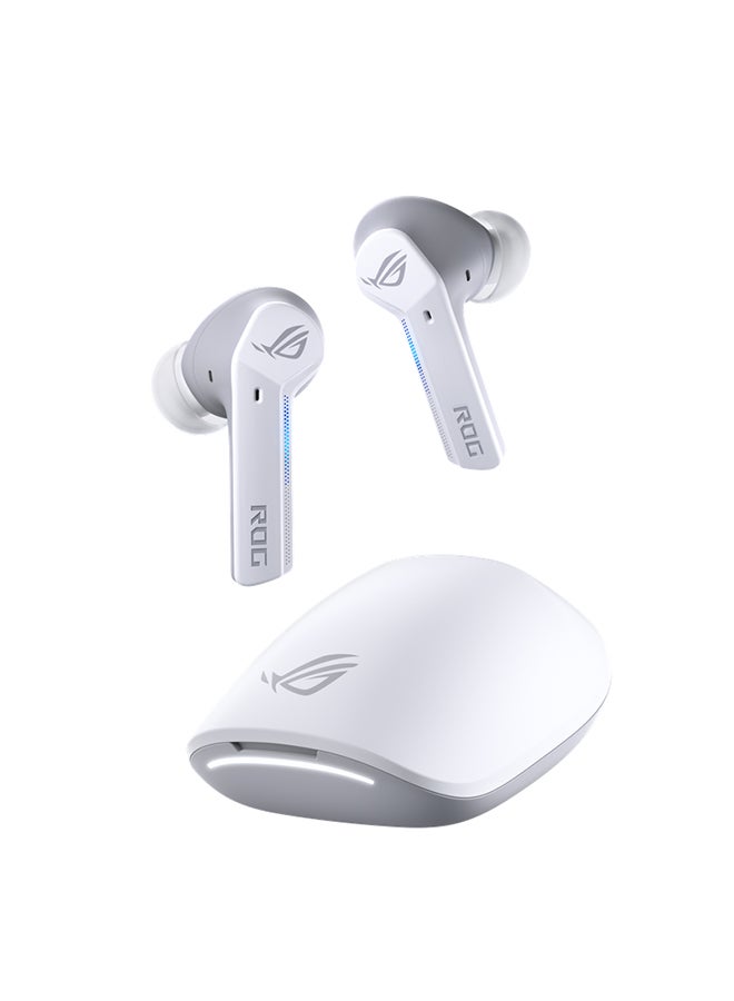 ASUS - ROG Cetra True Wireless Gaming Headphones Low-Latency Bluetooth Earbuds, Active Noise Cancelation, 27-Hour Battery Life, IPX4 Water Resistance, Wireless Charging, One Size - Image 1