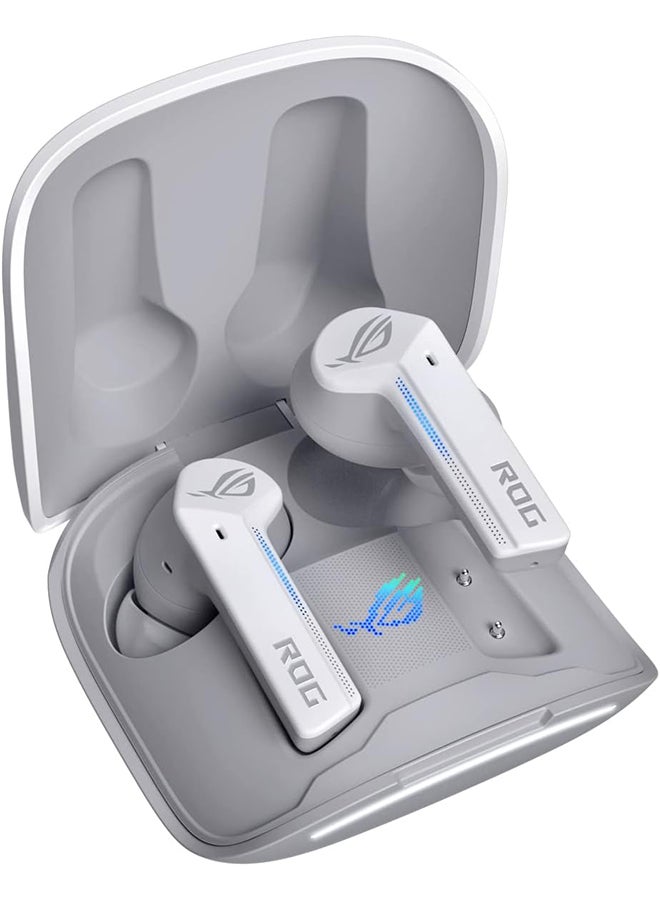 ASUS - ROG Cetra True Wireless Gaming Headphones Low-Latency Bluetooth Earbuds, Active Noise Cancelation, 27-Hour Battery Life, IPX4 Water Resistance, Wireless Charging, One Size - Image 1