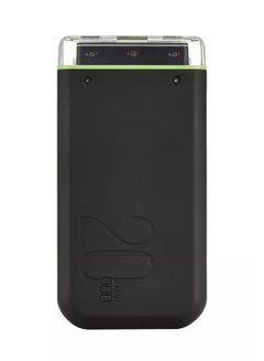 20000 mAh Beast Super Fast 65W Power Bank - Portable Charging Solution with Simultaneous Charging Functionality, Compatible with Smartphones, Tablets, Gaming Devices, Portable DVD Players, MP3/MP4 Players, and Bluetooth Devices – Convenient, Compact, and Reliable Power On-the-Go - Black
