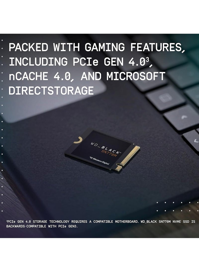 دبليو دي أسود SN770M NVMe M، 2 SSD 1 تيرابايت  - Image 5