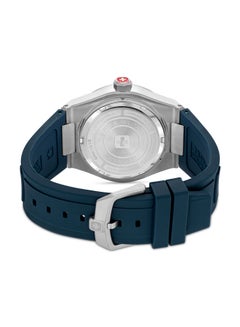 SWISS MILITARY HANOWA Men's Analog Quartz Round Shape Silicone Wrist Watch  -  43mm  - Image 3