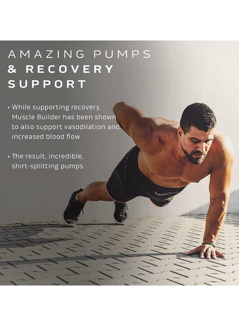 MuscleTech Muscle Builder, Muscle Building Supplements For Men & Women 30 Capsules  - Image 3