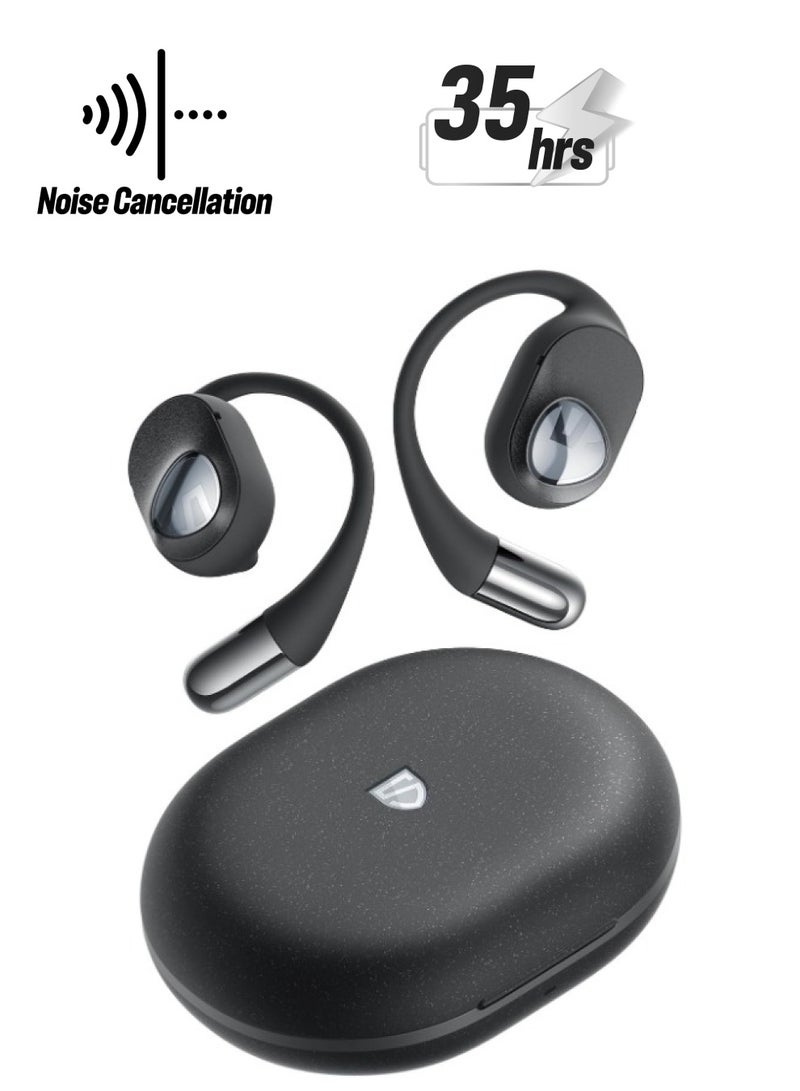 SoundPEATS GoFree 2 Bluetooth Headphones 5.3 Bluetooth Sport Earphones with Ear Hooks Hi-Res Audio LDAC Codec, 16.2 mm Multipoint Driver, Lightweight Open Ear Design 4 Microphones 35 Hours black - pnsku/N70082141V/45/_/1741330558/6cffb3dc-9341-4991-b69e-e4492bb56330