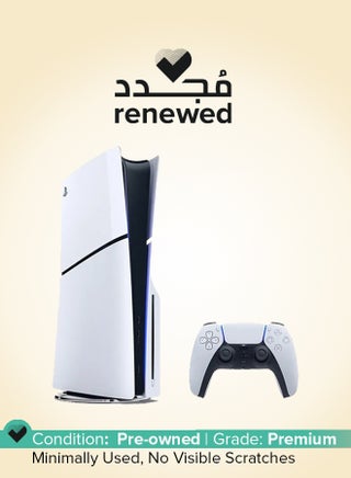 Renewed - PlayStation 5 Slim Console Disc Version With Controller - New Model 2023 (International Version) - pnsku/N70082147V/45/_/1746593642/171de057-1b61-4cb5-9773-fd55f9f422ec
