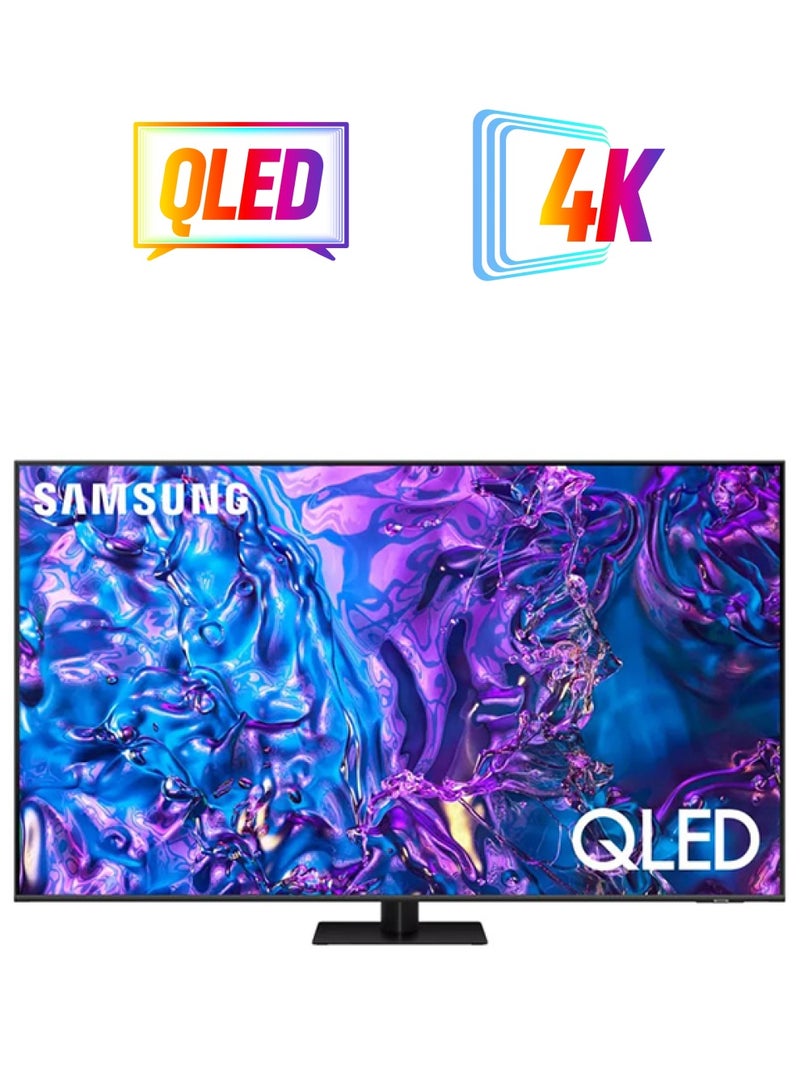 سامسونج تلفزيون ذكي QLED 4K مقاس 65 بوصة QA65Q70DAUXSA رمادي تيتان  - Image 1