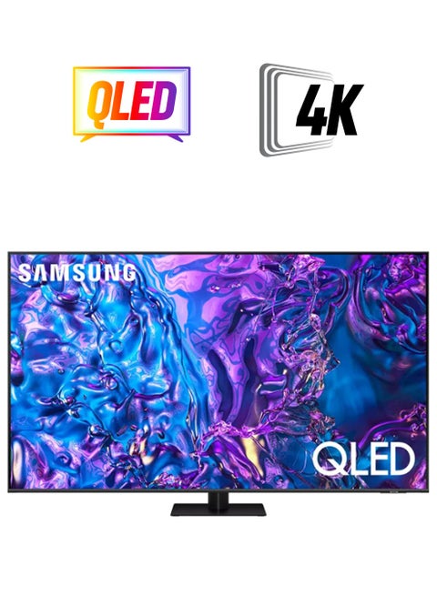 تلفزيون ذكي QLED 4K مقاس 65 بوصة QA65Q70DAUXSA رمادي تيتان