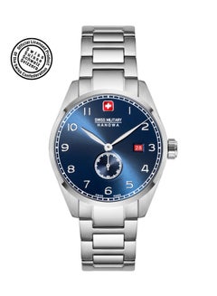 SWISS MILITARY HANOWA Men's Chronograph Quartz Round Shape Stainless Steel Wrist Watch  -  42mm  - Image 1