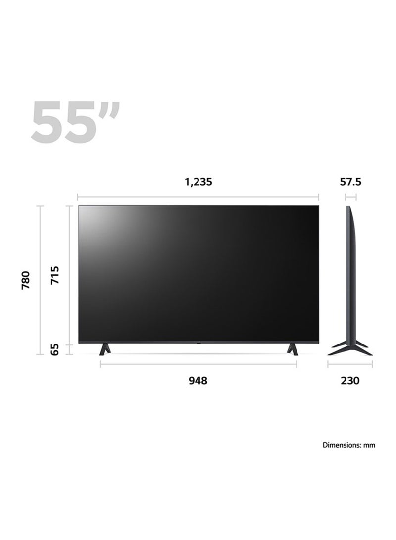 55-Inch 4K Ultra HD Smart OLED TV With AI ThinQ, Dolby Vision IQ, Dolby Atmos, webOS, Alexa Built-In, Google Assistant, HDMI 2.1, Gaming Mode OLED55B46LA Black OLED55B46LA Black - pnsku/N70082188V/45/_/1730877079/b14b4b4d-f6b3-48fb-98a4-2e478456c14a