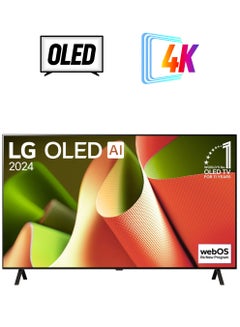 LG 55-Inch 4K Ultra HD Smart OLED TV With AI ThinQ, Dolby Vision IQ, Dolby Atmos, webOS, Alexa Built-In, Google Assistant, HDMI 2.1, Gaming Mode OLED55B46LA Black OLED55B46LA Black  - Image 1