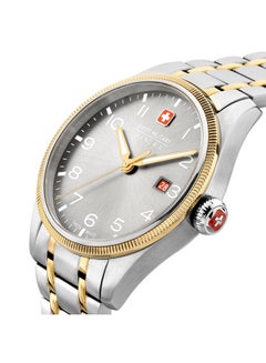 SWISS MILITARY HANOWA Men's Analog Quartz Round Shape Stainless Steel Wrist Watch  -  43mm  - Image 4