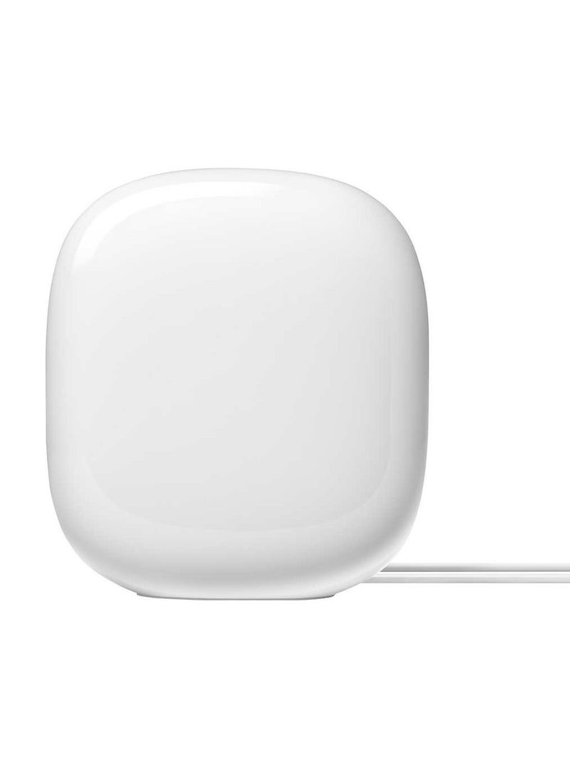 Google - Nest Wifi Pro, tri-band Wi-Fi 6E, 4-pack Snow - Image 1