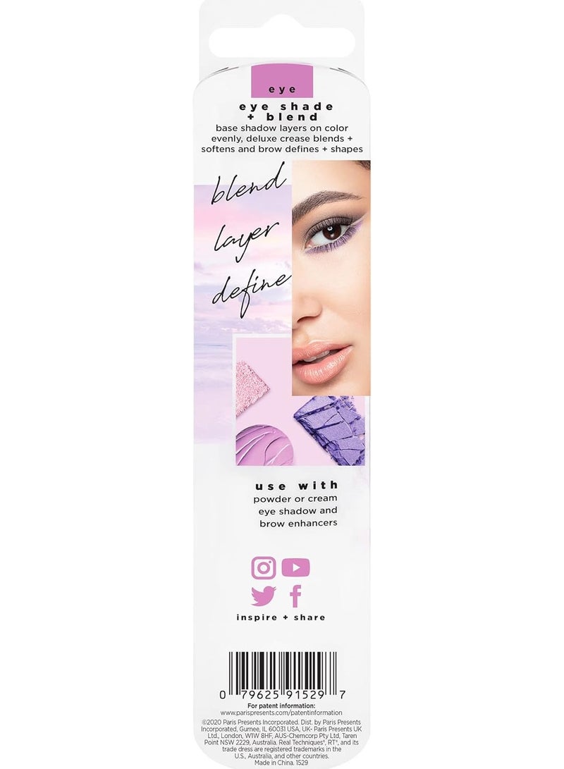 REAL TECHNIQUES - Eye Shade & Blend Brushes For Easy Two Color Shadow Application Pink - Image 1