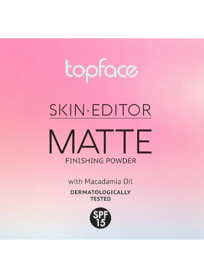 topface Skin Editor Matte Compact Powder SPF 15 003 - Image 4
