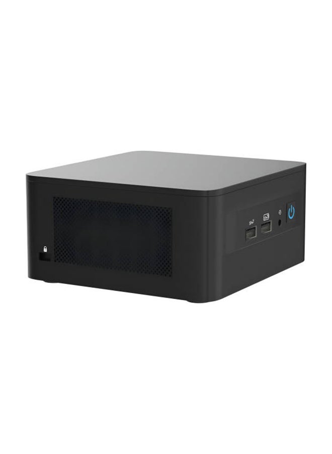 أسوس - NUC12WSHi7 NUC 12 Pro Barebone Kit, Intel Core i7-1260P, 4xUSB, M.2 22x80 NVMe, 22x42 SATA, 2.5'' SATA slot, 2,5Gbe LAN, 2xHDMI, 2x Thunderbolt 4 (USB-C+DP), EU Cord | 90AB2WSH-MR8120 Black - Image 1