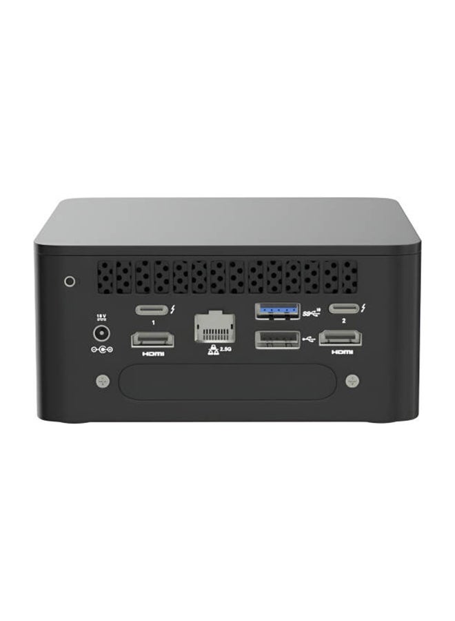 أسوس NUC12WSHi7 NUC 12 Pro Barebone Kit, Intel Core i7-1260P, 4xUSB, M.2 22x80 NVMe, 22x42 SATA, 2.5'' SATA slot, 2,5Gbe LAN, 2xHDMI, 2x Thunderbolt 4 (USB-C+DP), EU Cord | 90AB2WSH-MR8120 Black  - Image 4