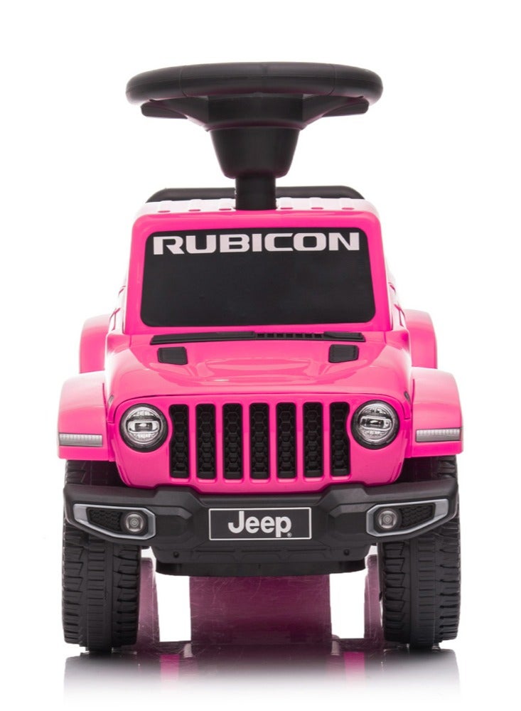 Moon Ride On Jeep Gladiator For Boys And Girls Suitable From 18-36 Months With Anti-Tipping Mechanism - Pink - Image 1