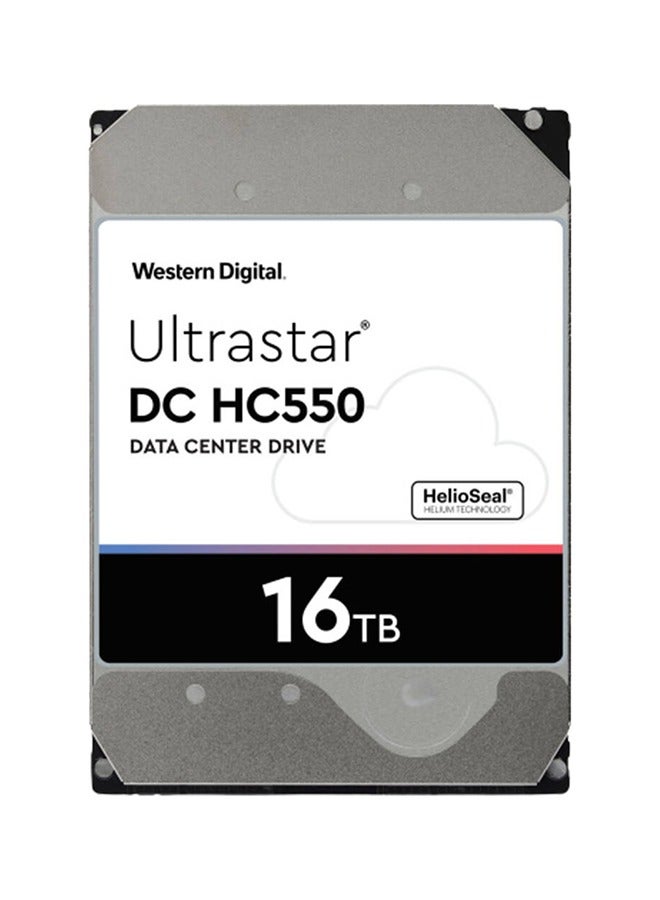 WD - Ultrastar DC HC550 16 TB 3.5" Internal Hard Drive, 512MB, SATA 7200rpm, SATA 6Gb/s, Compatible With Windows / Server and Linux | 0F38462 / WUH721816ALE6L4 / 0F38460 16 TB - Image 1
