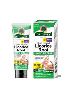 DR. DAVEY Licorice Root Hand Cream Multicolour 