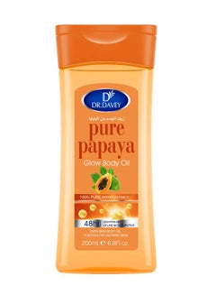 DR. DAVEY Pure Papaya Glow Body Oil Multicolour 