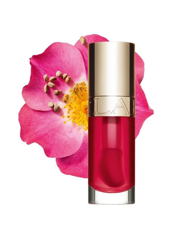 CLARINS Lip Comfort Oil - 16 Fuchsia - Image 4