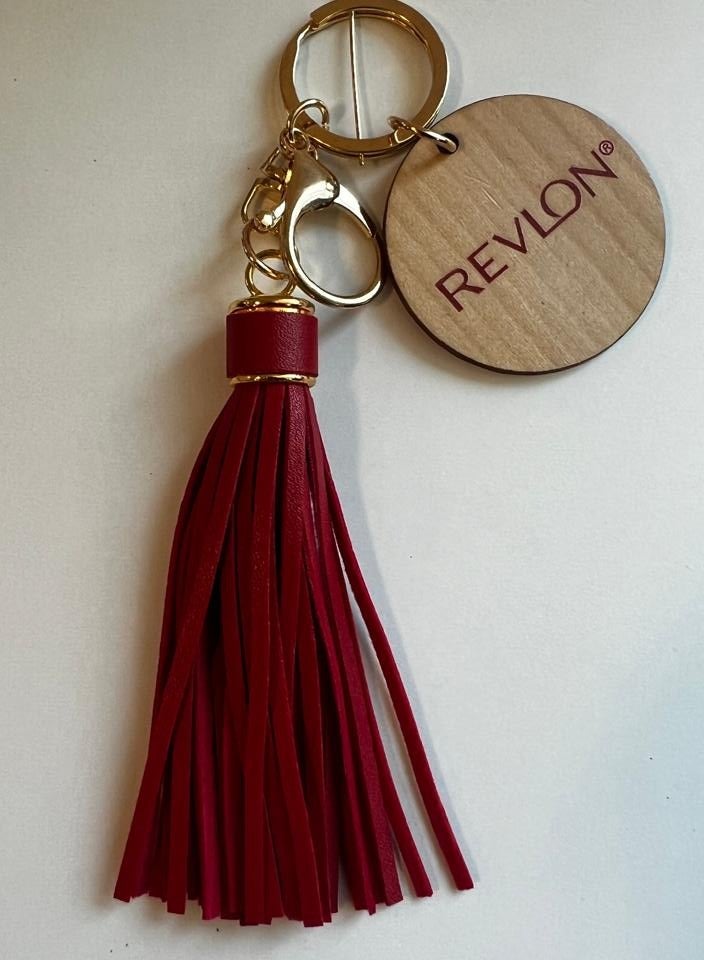 Revlon REV Leather Key Holder Red