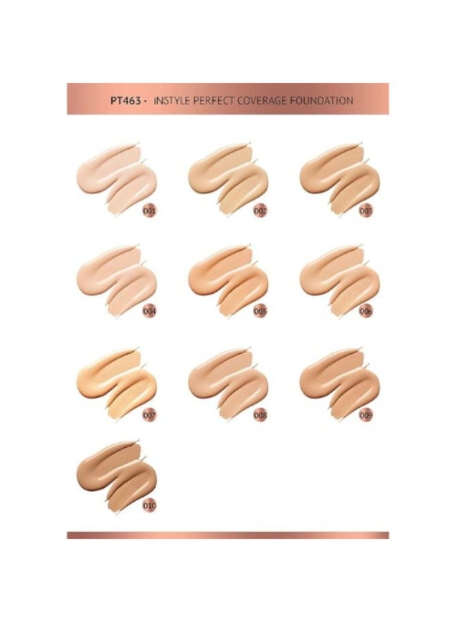 توب فايس - Instyle Perfect Coverage Foundation SPF 20 - 005 - Image 1