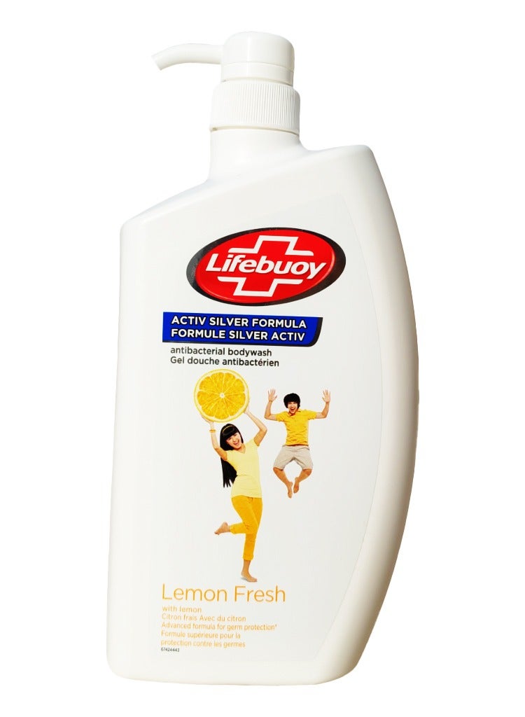 Lifebuoy Antibacterial Fresh Lemon Body Wash Gel 1 L 1Liters 