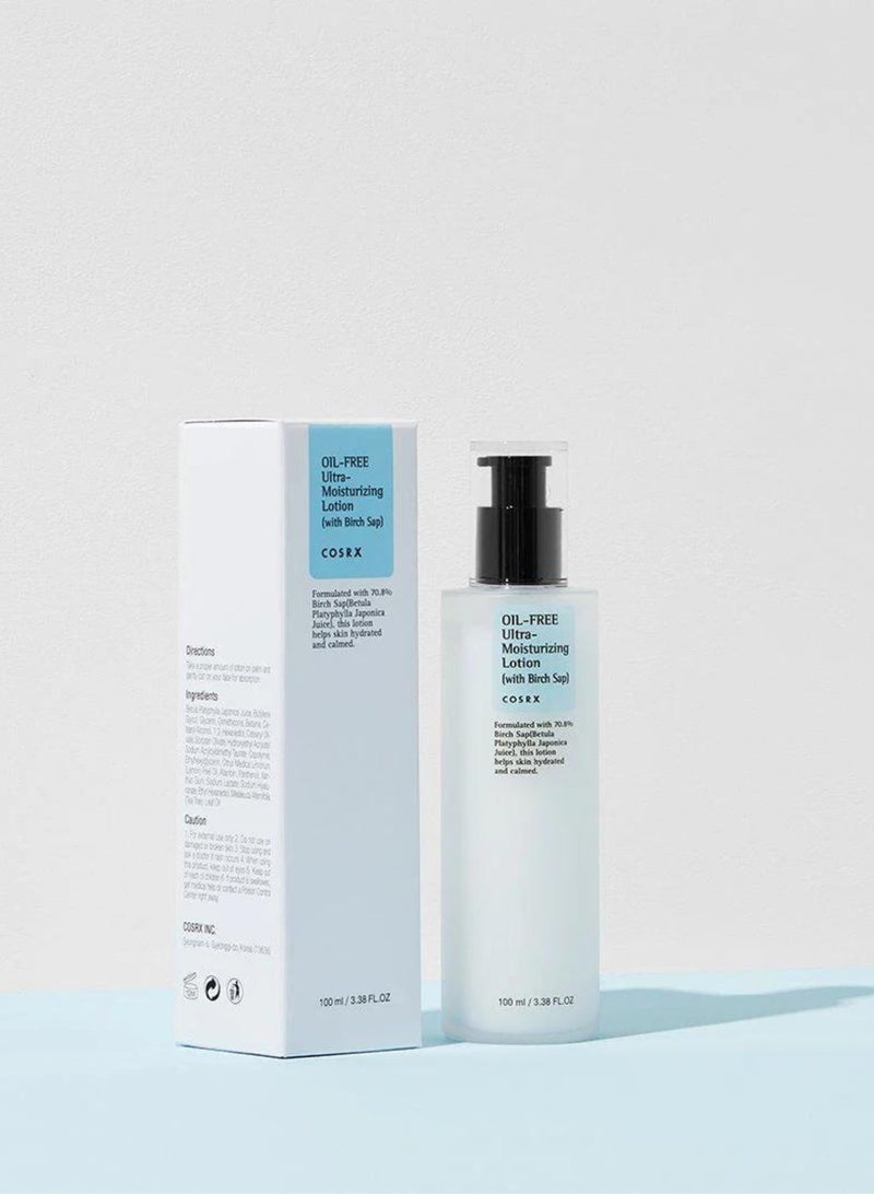 Cosrx - Birch Bliss: Oil-Free Ultra-Moisturizing Lotion - Refreshing Hydration For Healthy Skin 100ml - Image 1