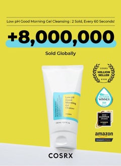 Cosrx Low pH Good Morning Gel Cleanser Daily Mild Face Cleanser For Sensitive Skin With BHA & Tea-Tree Oil PH Balancing Korean Skincare 150ml  - Image 2